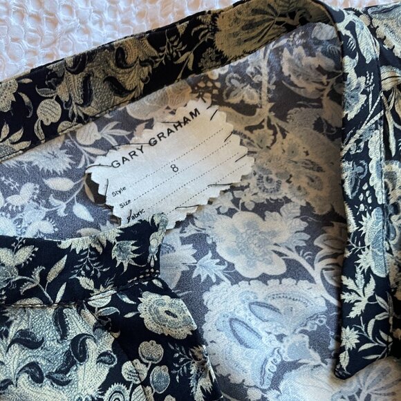 Gary Graham Tops - Gary Graham Silk Paisley Shirt